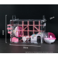 Funny Acrylic Hamster Cage And Habitats With Accessories